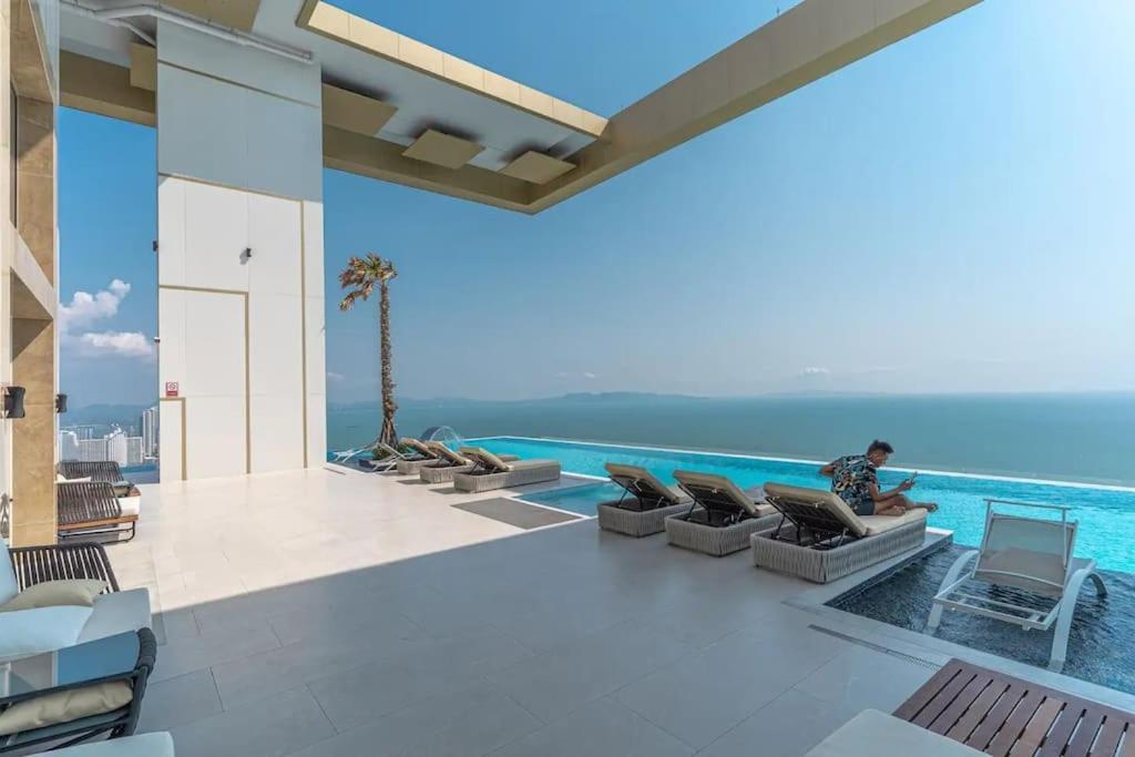 Sea View 5 Star Facilities Luxury Stay At Pattaya Jomtien Beach Exterior foto